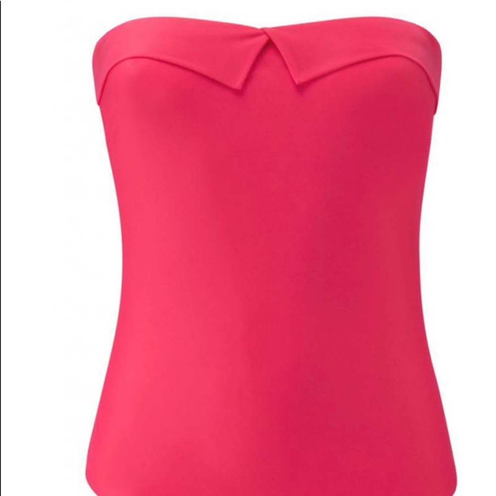 Panache Cleo Strapless Pink One Piece